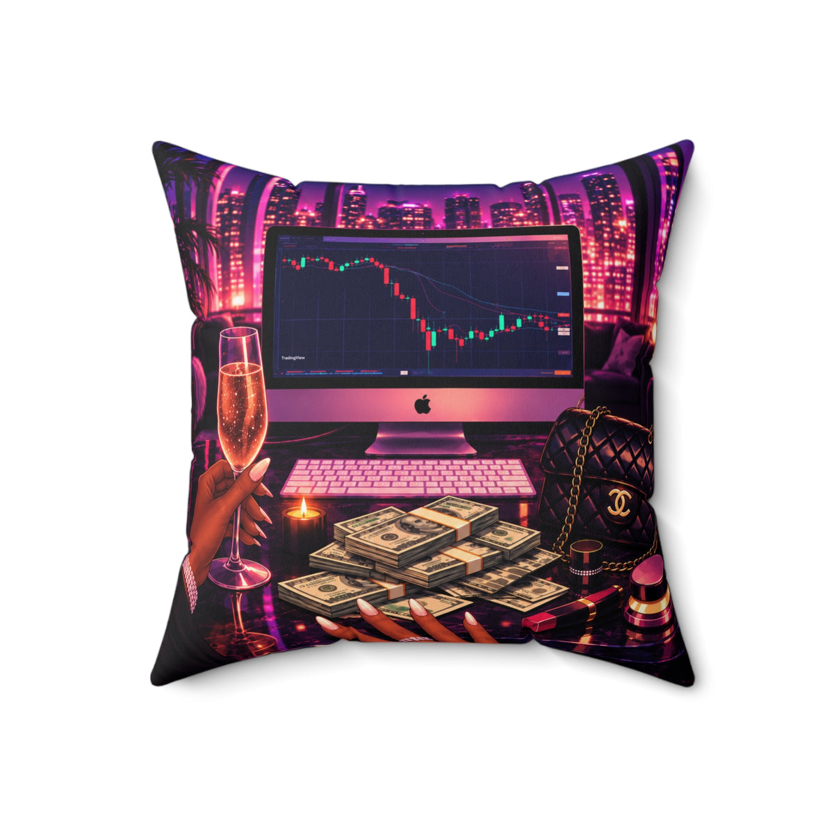 Chart & Chill Pillow