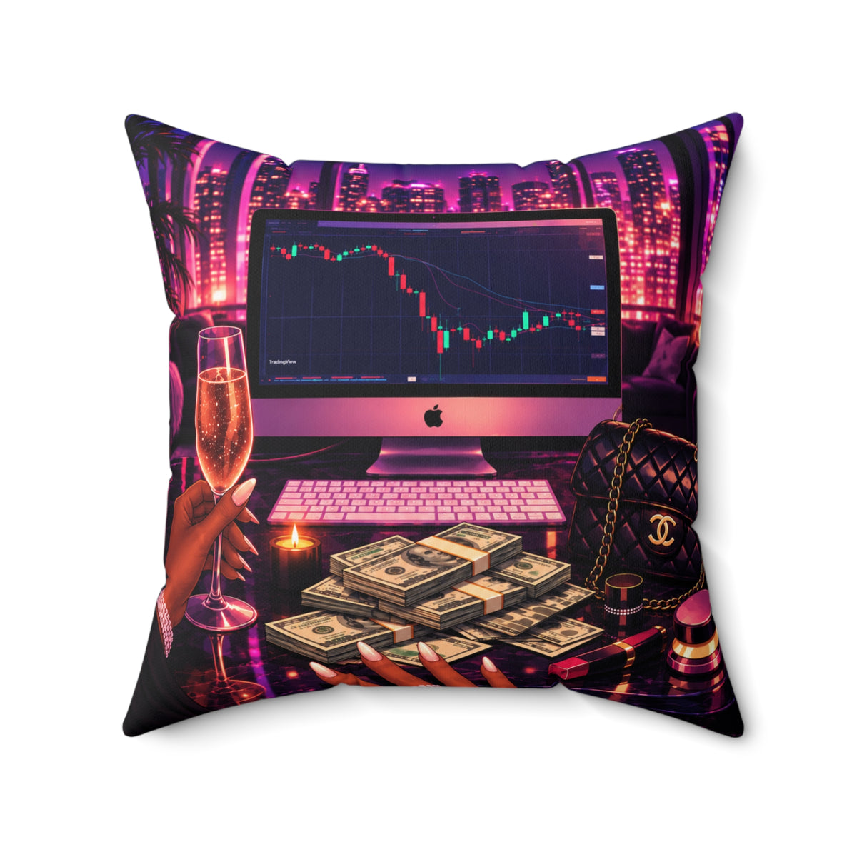 Chart & Chill Pillow