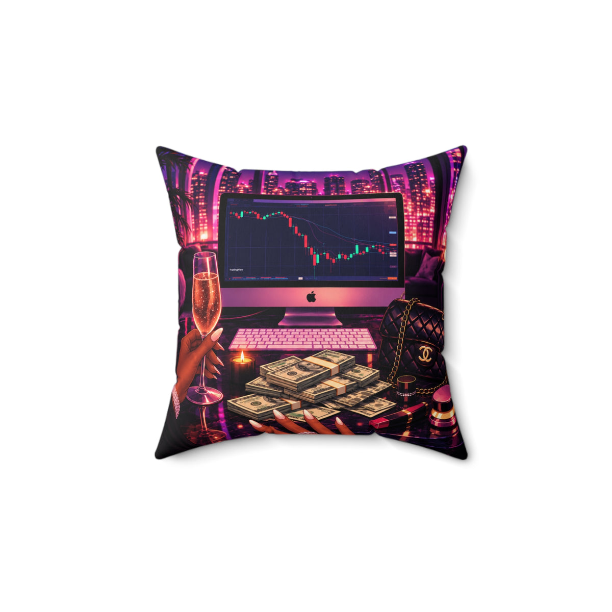 Chart & Chill Pillow