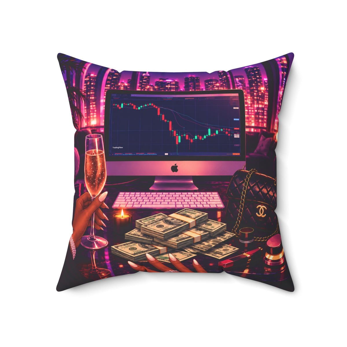 Chart & Chill Pillow