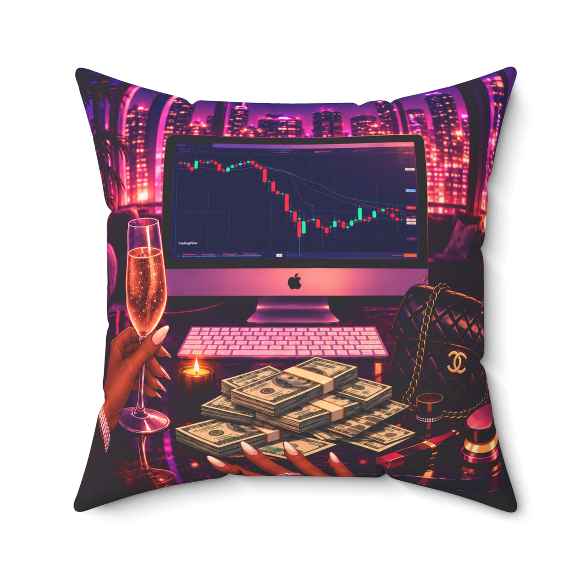 Chart & Chill Pillow