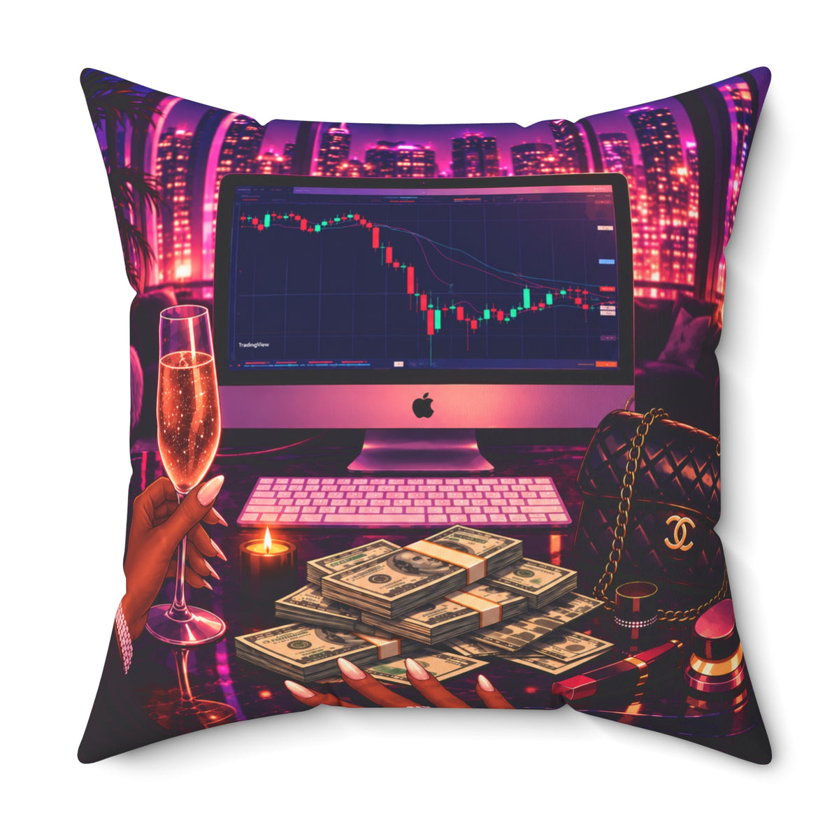 Chart & Chill Pillow