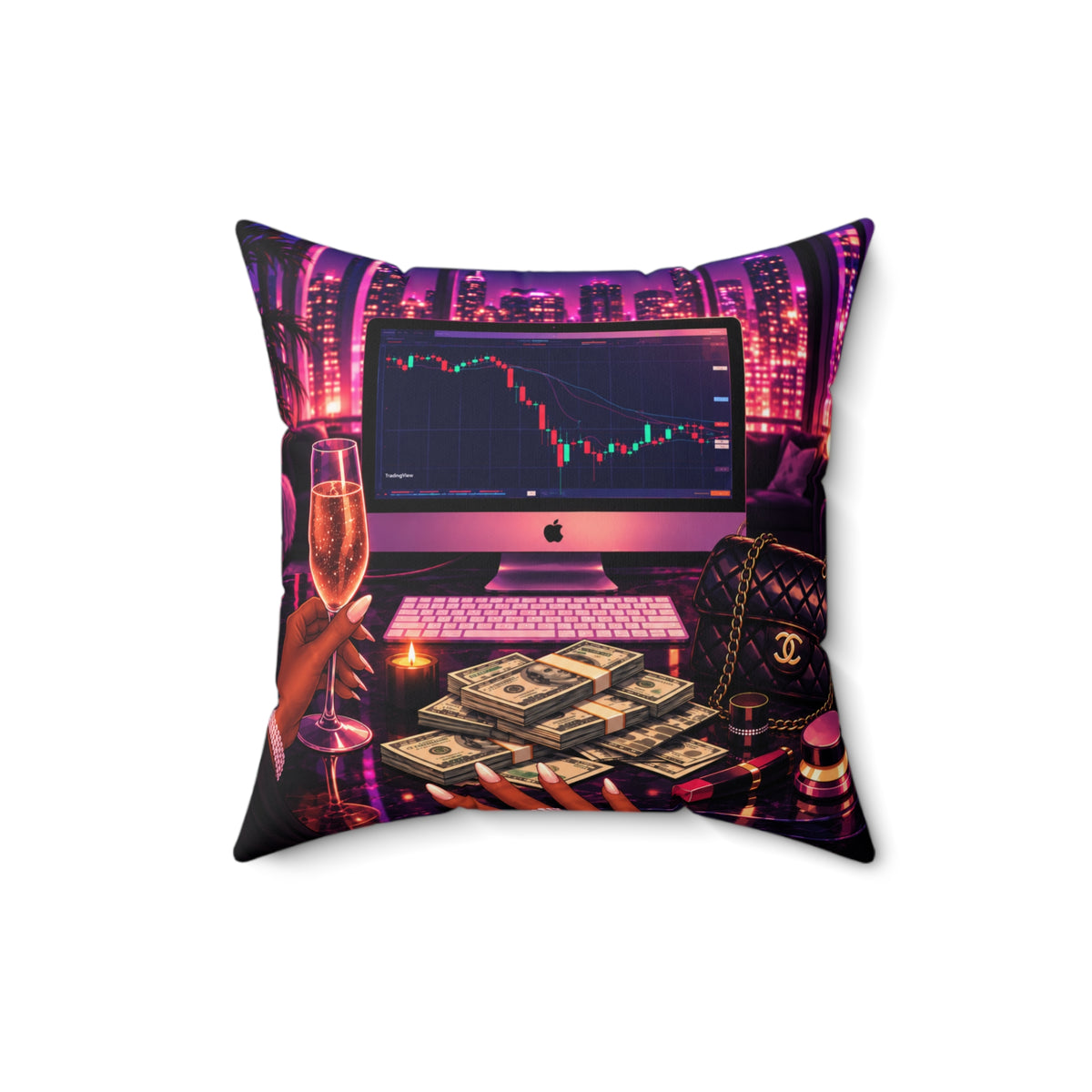Chart & Chill Pillow